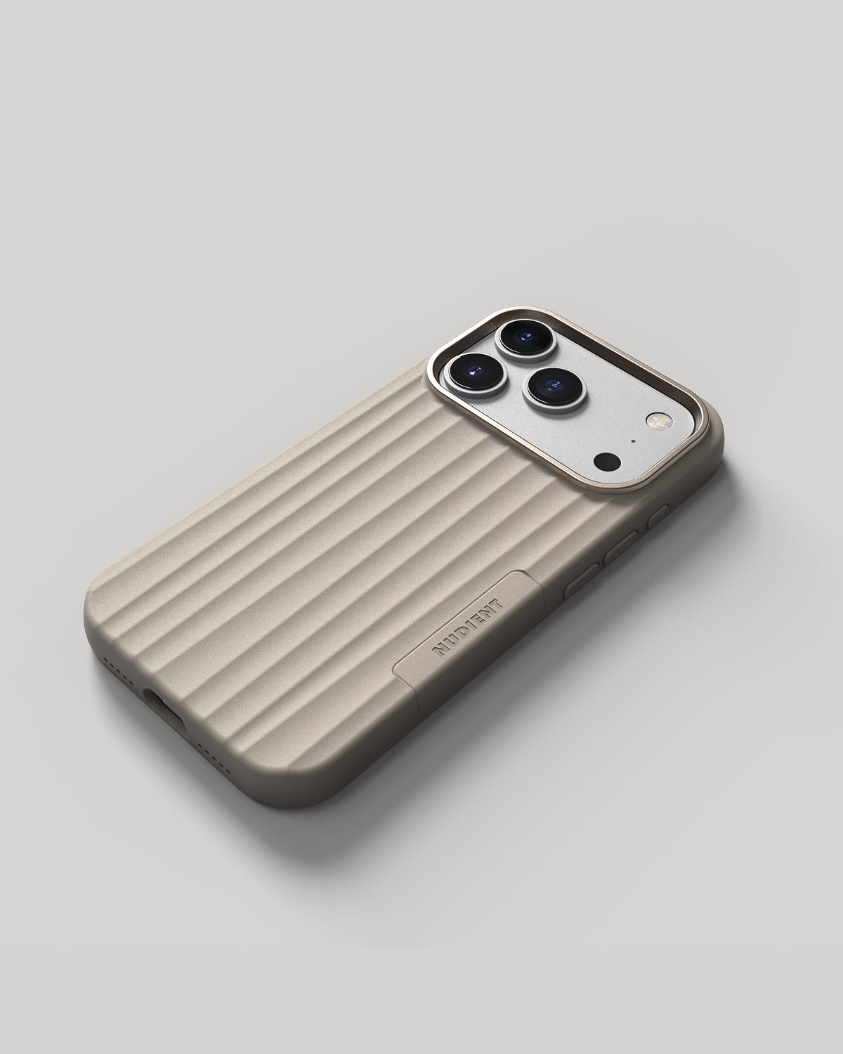 Bold Case - iPhone 17 Pro - Linen Beige & Olive Green