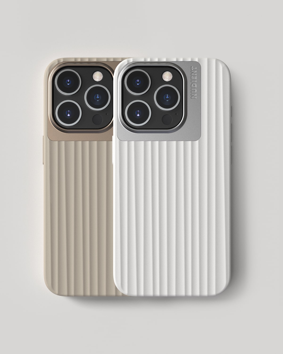 Bold Case - iPhone 15 Pro - Linen Beige & Chalk White