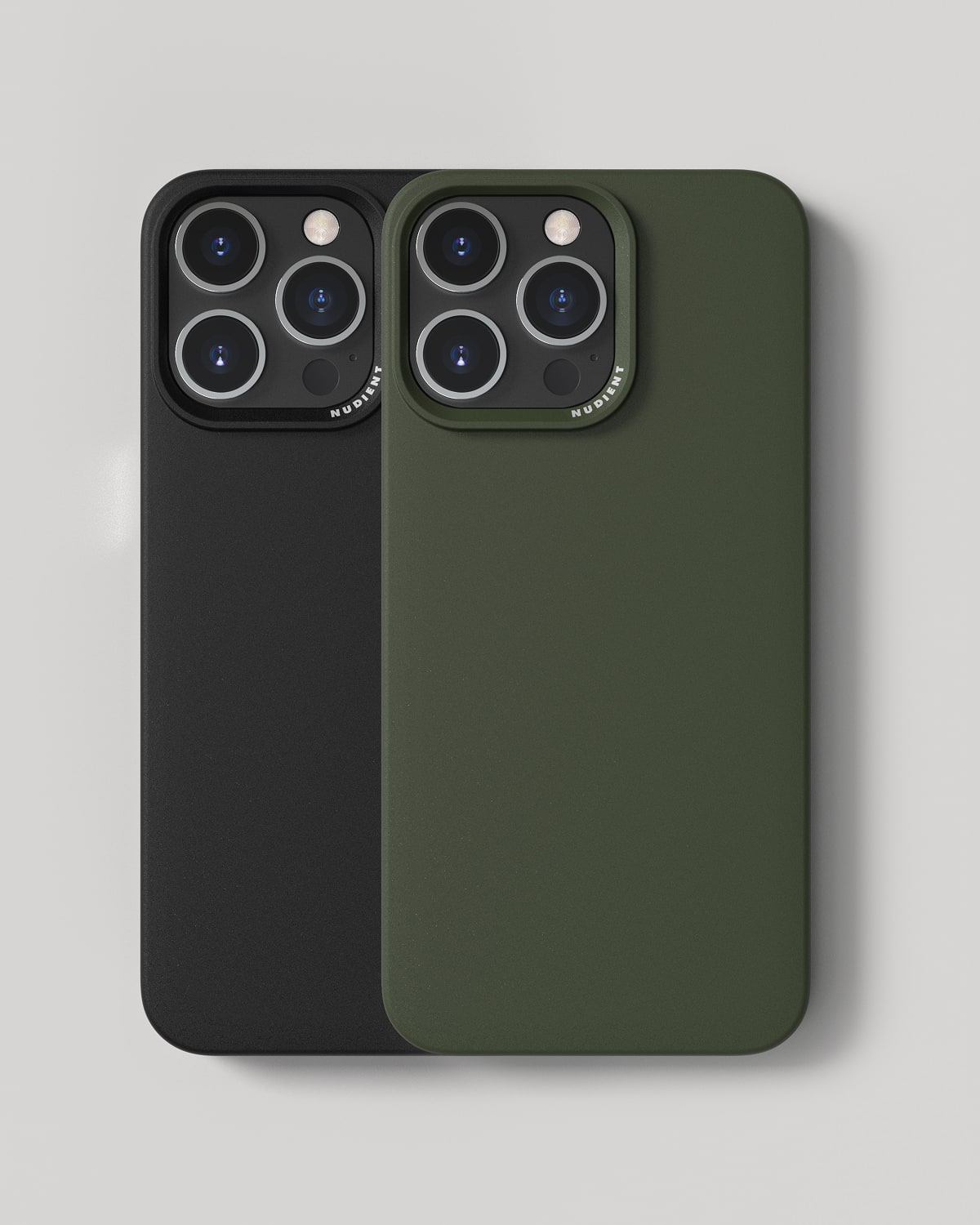 Thin Case - iPhone 15 Pro Max - Ink Black & Pine Green